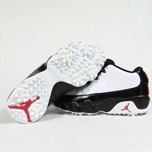 NIKE AIR JORDAN 9 GOLF White Black True Red FJ5934-100 Men Sz 5 Women Sz 6.5 NEW